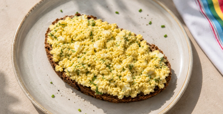 Tartinade aux œufs riche en protéines