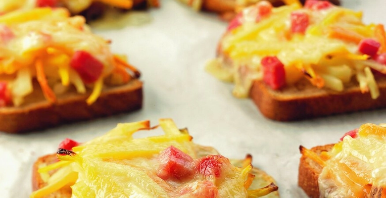 Toasts aux légumes-racines bio