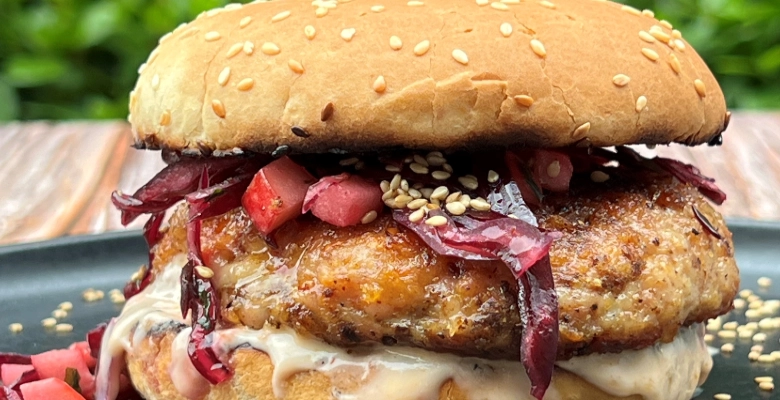 Bio-Bruderhahn-Burger
