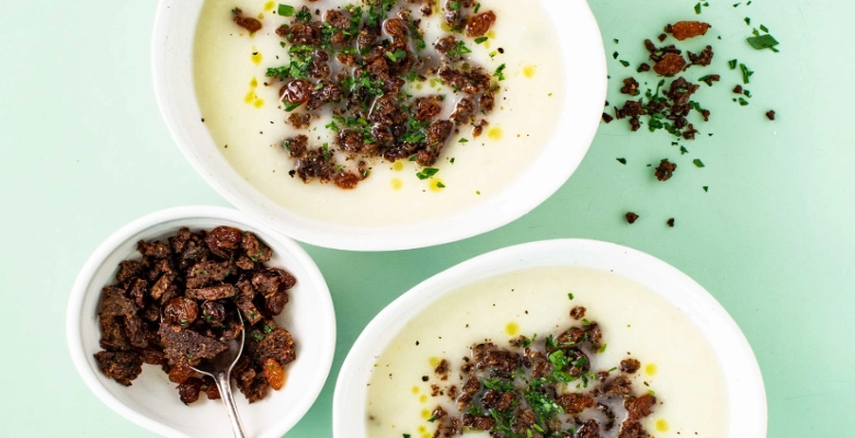 Soupe au radis d’hiver bio