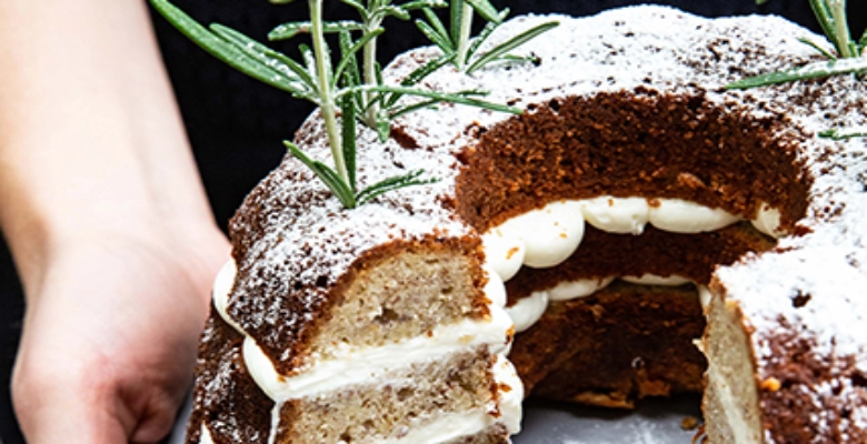 Kouglof fourré au cheesecake
