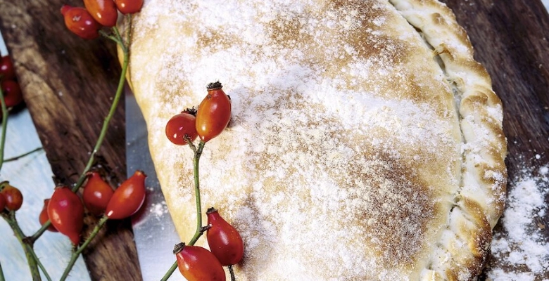 Calzone aux épinards bio