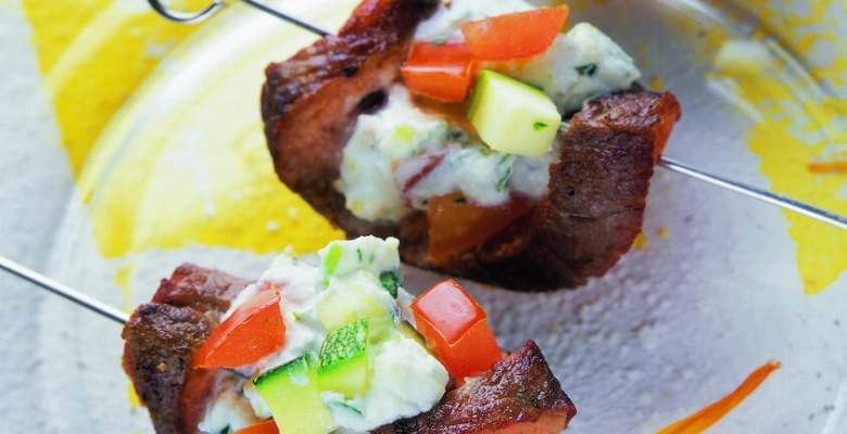 Steaks au tartare de légumes bio