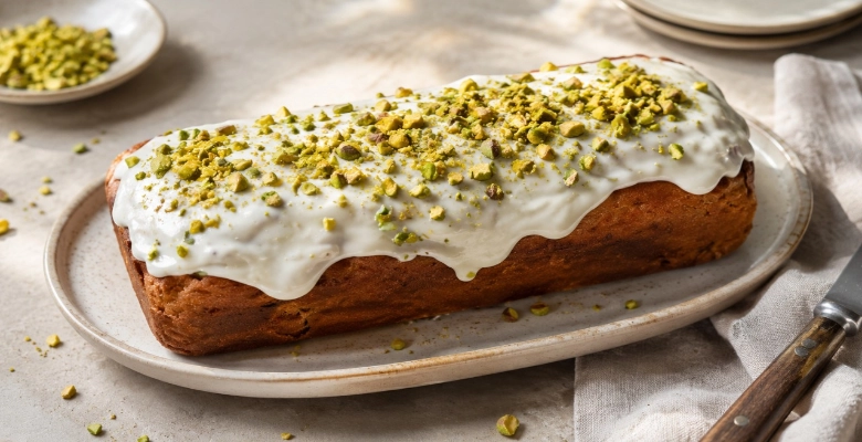 Zitronen-Pistazien-Kuchen