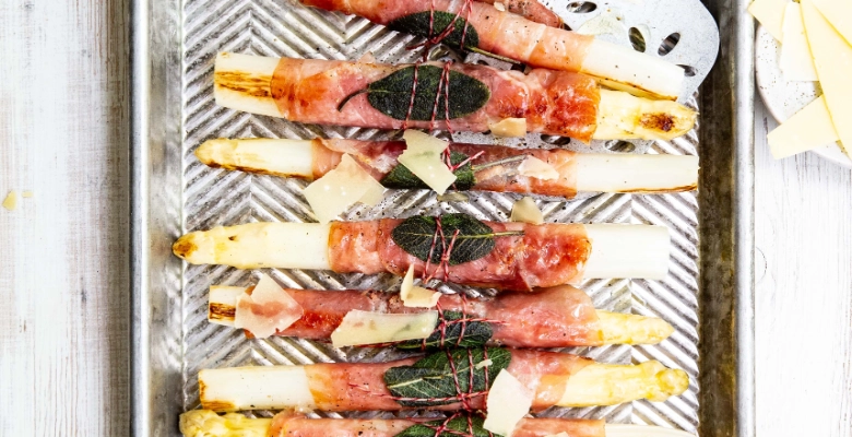 Saltimbocca aux asperges bio