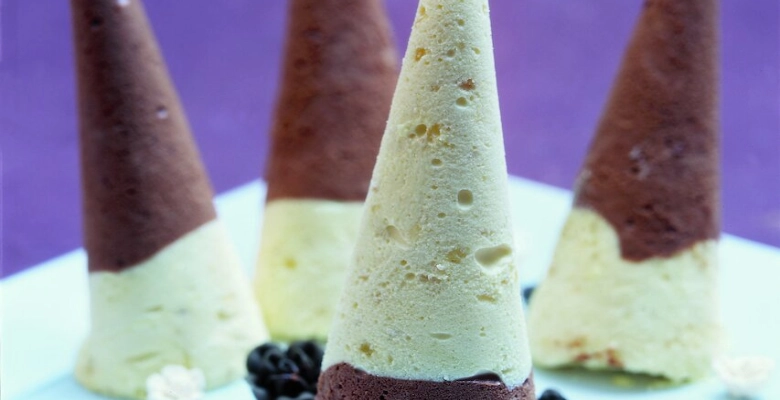 Parfait aux deux chocolats bio