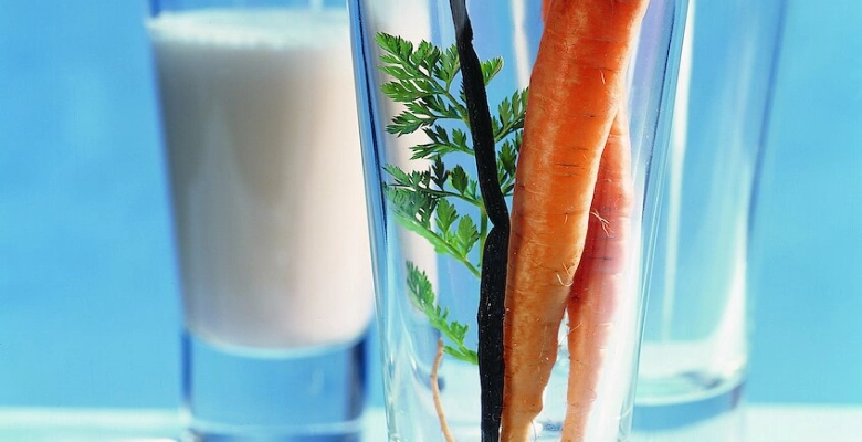 Frappé carottes bio et Amaretto