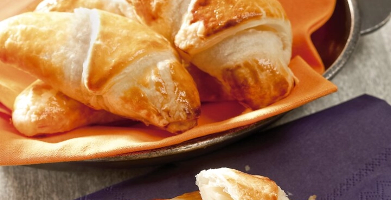 Croissants au jambon bio