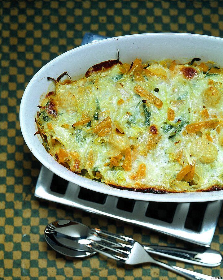 Bio-Gnocchi-Gratin mit Gemüsehaube | Rezept