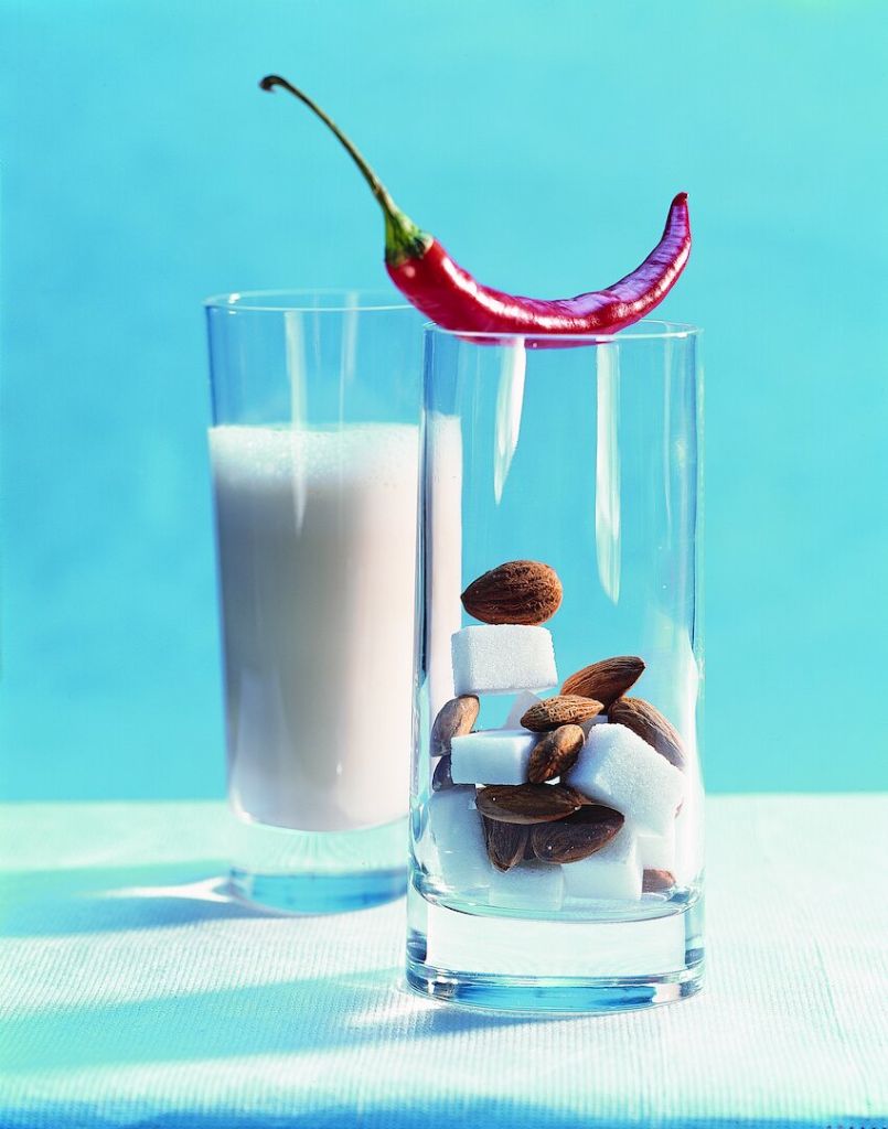 Frappé amandes et piment bio