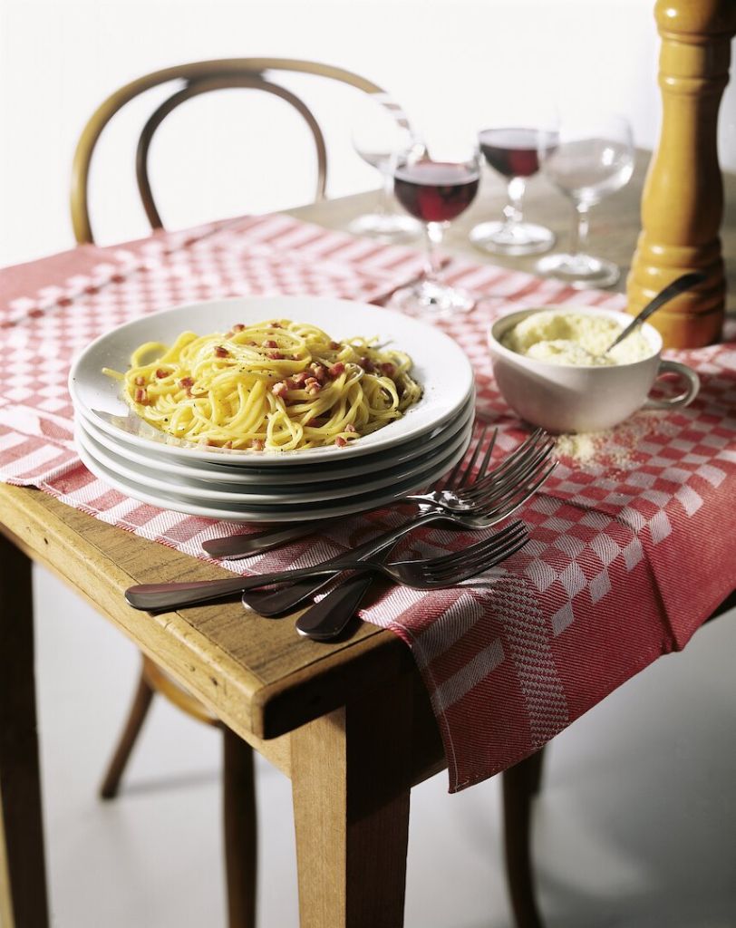 Bio-Spaghetti Carbonara